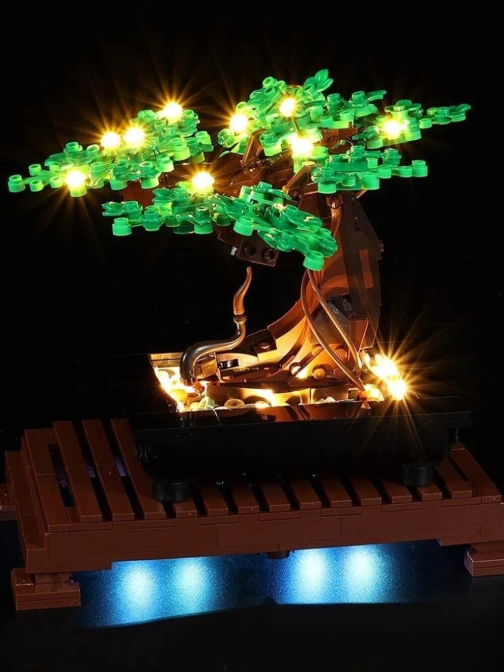 Lego Bonsai Tree Led Lighting Building Kit # 10281 By Kyglaring New in Box.